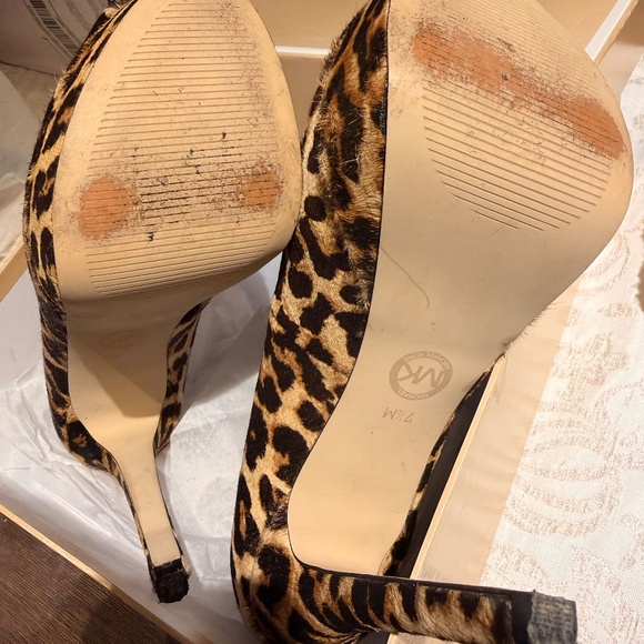 Michael kors leopard cheetah calf hair stilettos - Picture 5 of 5